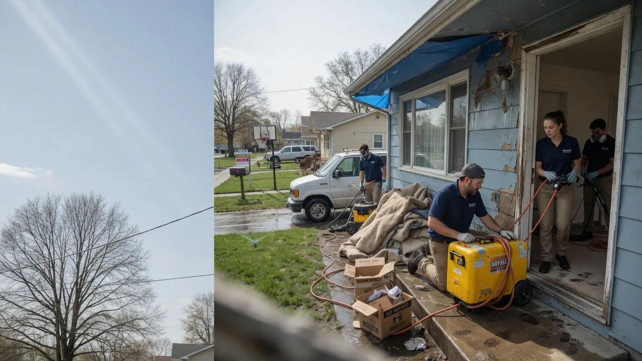 Basement Flood Cleanup in Ferdinand, IN near me